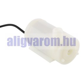   DC 3-6V kicsi búvárszivattyú 6V 1A 80-120 l/h kisméretű szivattyú