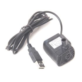   5V 3W 200 l/h  Búvárszivattyú USB csatlakozó, akvárium szökőkút szivattyú, vízpumpa 