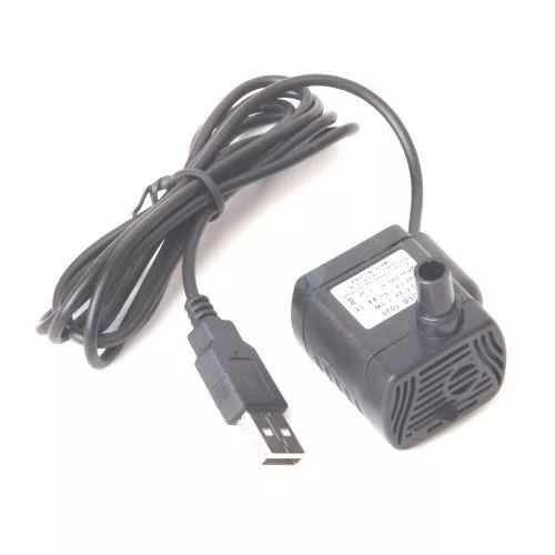 5V 3W 200 l/h  Búvárszivattyú USB csatlakozó, akvárium szökőkút szivattyú, vízpumpa 