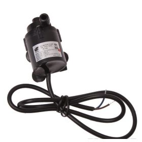   12V 5W 200 l/h Extra kisméretű keringető szivattyú JT160 2x8 mm csőcsatlakozások Vízbe meríthető IP68