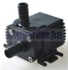12V apró keringető centrifugál szivattyú, 240l/h. Akvárium szivattyúnak, szökőkútnak, keringető sziv