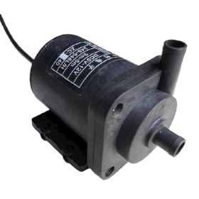   12V 12W Szivattyú, pumpa IP68 vízmentes 2x9 mm bilincses Típus: ZC-B40 65 °C kenőszivattyú  keringtető hűtőszivattyú