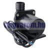 12V 23W 1700 l/h Keringető szivattyú nagyteljesítményű vízszivattyú pumpa IP68-vízmentes 2x27 mm bilincses keringető