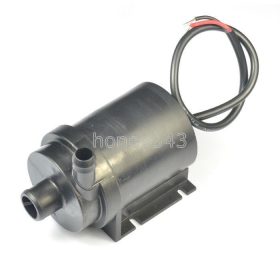   24V 12W 300 l/h akciós szivattyú, pumpa IP68-vízmentes 9 és 15 mm bilincses 65 °C kenőszivattyú keringető hűtőszivattyú