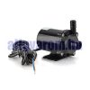 24V 20W 450 l/h keringető merülő szivattyú, pumpa IP68 vízmentes 10 és 15 mm bilincses 65 °C ZC-A40