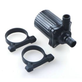   24V 16W 600l/h szivattyú, pumpa IP68-vízmentes 14 és 14 mm bilincses 65 °C kenőszivattyú keringető hűtőszivattyú