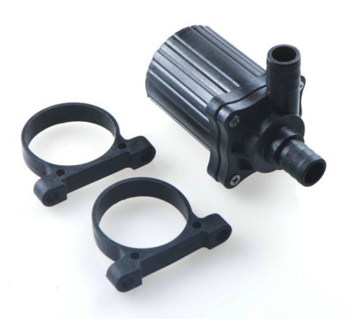 24V 16W 600l/h szivattyú, pumpa IP68-vízmentes 14 és 14 mm bilincses 65 °C kenőszivattyú keringető hűtőszivattyú