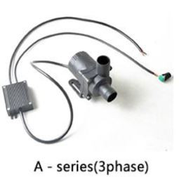 12V 45,6W 3000 l/h Keringető szivattyú nagyteljesítményű vízszivattyú pumpa sebesség szabályozóval IP68-vízmentes 2x27 mm bilincses 