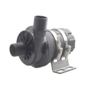   24V 120W 3800 l/h keringető szivattyú, pumpa IP68-vízmentes külső menetes 3/4" szolár rendszerhez is 100 °C kenőszivattyú keringető hűtőszivattyú