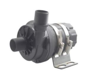 24V 120W 3800 l/h keringető szivattyú, pumpa IP68-vízmentes külső menetes 3/4" szolár rendszerhez is 100 °C kenőszivattyú keringető hűtőszivattyú