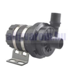   24V 120W 3800 l/h keringető szivattyú, pumpa IP68-vízmentes külső menetes 3/4" szolár rendszerhez is 100 °C kenőszivattyú keringető hűtőszivattyú
