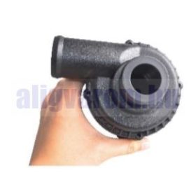   24V 150W 8000 l/h keringető szivattyú sebesség szabályozóval, pumpa IP68-vízmentes bilincses 38mm csatlakozású szolár rendszerhez is 120 °C kenőszivattyú keringető hűtőszivattyú