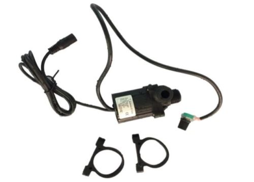 12V 14,4W 780 l/h keringető szivattyú sebesség szabályozóval, pumpa IP68-vízmentes 1/2" menetes csatlakozással szolár rendszerhez is 60 °C kenőszivattyú keringető hűtőszivattyú