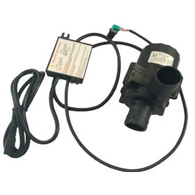   24V 86,4W 3600 l/h Keringető szivattyú nagyteljesítményű vízszivattyú pumpa sebesség szabályozóval IP68-vízmentes 2x27 mm bilincses 