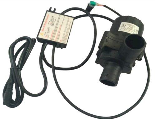 24V 86,4W 3600 l/h Keringető szivattyú nagyteljesítményű vízszivattyú pumpa sebesség szabályozóval IP68-vízmentes 2x27 mm bilincses 