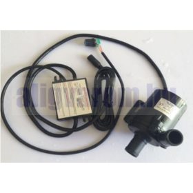  12V 54W 1560 l/h Keringető szivattyú nagyteljesítményű vízszivattyú pumpa sebesség szabályozóval IP68-vízmentes 2x20 mm bilincses 