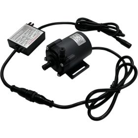   24V 80W 550 l/h Professzionális, nagy teljesítményű 24V DC keringtető mikroszivattyú – vízhez, olajhoz, hűtéshez és nyomásfokozáshoz IP68-vízmentes