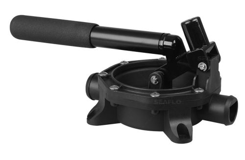 Membrános átfejtő szivattyú 45l/perc , kézi működtetés, nagy teljesítmény, vízpumpa pl. hajó WC pumpa