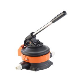   Kézi szivattyú rozsdamentes acél karral 20 l/perc teljesítmény, kézi működtetés vízpumpa pl. hajó WC pumpa