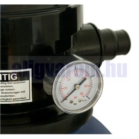   Medence vízforgató szivattyú és homokszűrő 10,2 m3/óra 30m3-es medencéig vízminőség mérővel