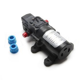   Permetezőgép szivattyú 12V 30W 7 bar 180 l/h nagynyomású önfelszívó elektromos pumpa kenőszivattyú hűtőszivattyú ipari gép hűtés