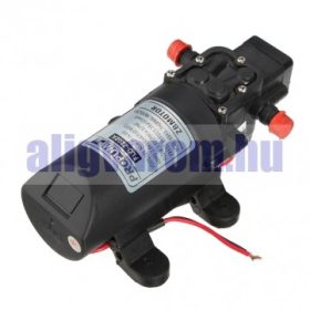   Nagynyomású szivattyú 12V 30W 5,5 bar 240 l/h önfelszívó elektromos pumpa kenőszivattyú keringető vágógép hegesztőgép hűtőszivattyú 