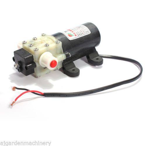 Nagynyomású szivattyú 12V 25W 6 bar 190 l/h önfelszívós pumpa permetezőgép permetező keringető hűtőszivattyú 