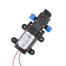   Permetezőgép szivattyú 12V 80W 9 bar 330 l/h nagynyomású nagyteljesítményű DC membrán pumpa 330 liter/óra keringető hűtőszivattyú