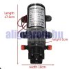 Membrán szivattyú 12V 55W 7 bar 300 l/h nagynyomású pumpa 300 liter/óra permetezőgép szivattyú, permetező keringető szivatyú