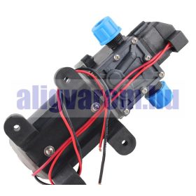   Membrán szivattyú 12V 100W 11 bar 480 l/h nagynyomású DC pumpa 480 liter/óra permetezőgép permetező keringető vegyszerszivattyú