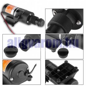    Nagynyomású szennyvíz szivattyú, darálós szivattyú, 24V 45l/perc kisfeszültségű Seaflo macerátor pumpa