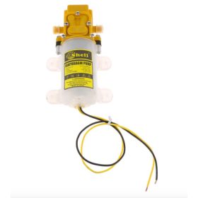   Önfelszívó membrán szivattyú 12V 60W 5 bar 240 l/h pumpa permetező Shell kenőszivattyú keringető vágógép hegesztőgép hűtő szivattyú 