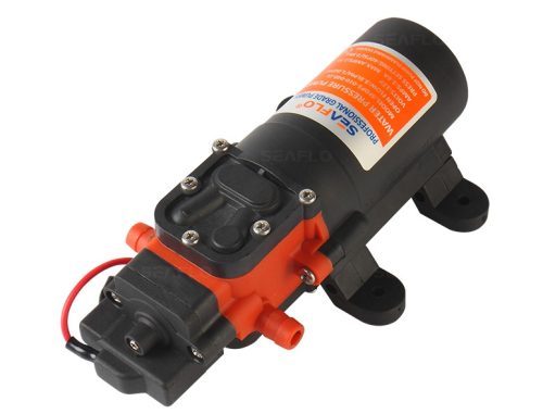 Önfelszívó membrán szivattyú Seaflo 12V 48W 260 liter/óra pumpa permetező keringető vágógép hegesztőgép szivattyú 