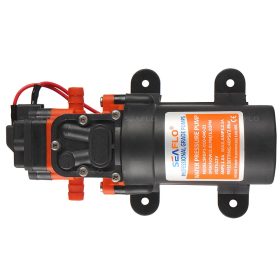   Önfelszívó membrán szivattyú Seaflo 12V 48W 230 liter/óra 2,8 bar pumpa permetező keringető vágógép hegesztőgép szivattyú 