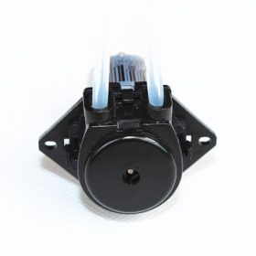   Perisztaltikus szivattyú,  adagoló szivattyú, laborpumpa. 12V 80mA 20-60ml/min szállítási teljesítménnyel. 