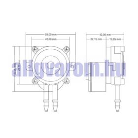   Perisztaltikus szivattyú, önfelszívó tömlőpumpa 12V 180mA laborpumpa a nehezen szállítható, magas szárazanyag tartalmú folyadékhoz AP-40