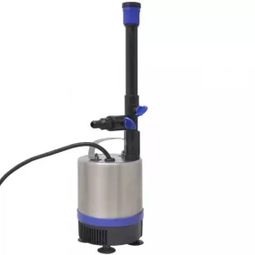   Nagy teljesítményű szökőkút szivattyú, pumpa 230V 1750 l/h rozsdamentes acél