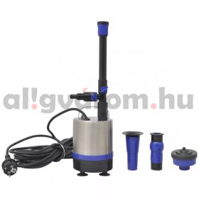   Nagy teljesítményű szökőkút szivattyú, pumpa 230V 1750 l/h rozsdamentes acél