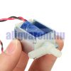 Mágnesszelep alapesetben nyitott 12V mini szolenoid olajszelep, vízszelep, légszelep Csatlakozások: 5,5 mm Feszültségre záró szelep