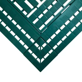 Munkahelyi biztonsági szőnyeg 60x120 cm zöld ultra-erős padlóburkoló lap