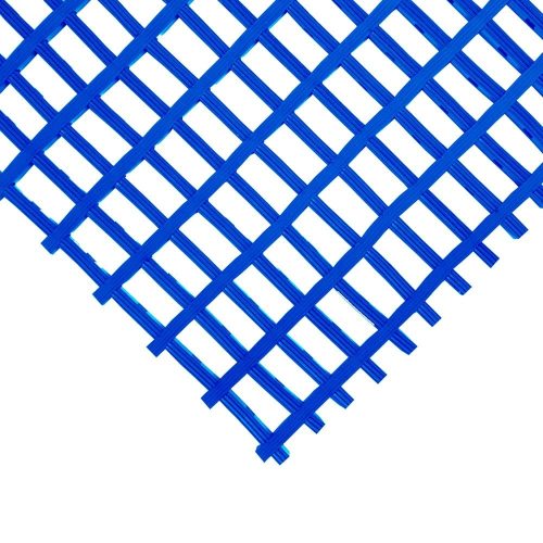 Ipari munkahelyi biztonsági szőnyeg kék 60 cm széles méterenként rendelhető prémium kategóriájú