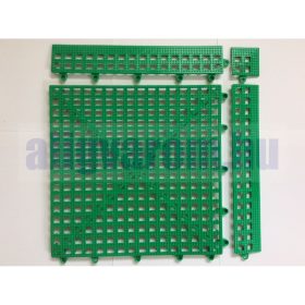   Záróelem sarok univerzális "Corner" zöld 30x30 cm csúszásmentes gumiszőnyeghez 4 db/szett