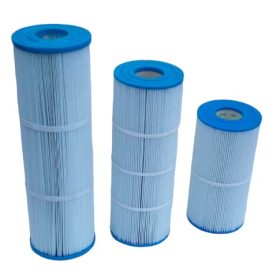   Csere szűrőbetét tartalék szűrő medence vízforgató szivattyú 17,8 cm átmérőjű extra magas szűrőbetét 