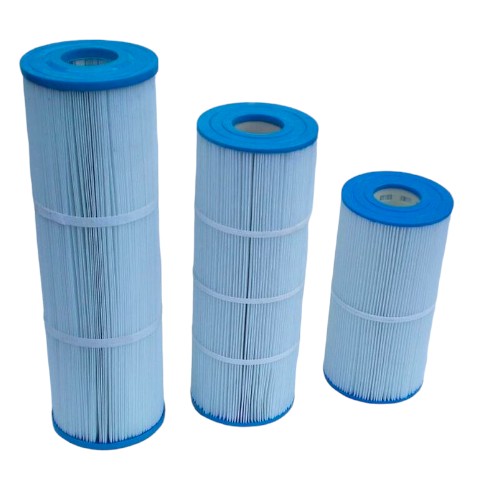 Csere szűrőbetét tartalék szűrő medence vízforgató szivattyú 17,8 cm átmérőjű extra magas szűrőbetét 