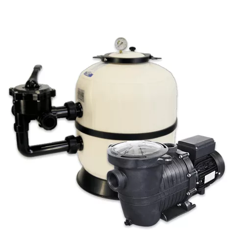 Szűrőszett Aquarius Plus SIDE 530 Basic homokszűrő szett medencéhez