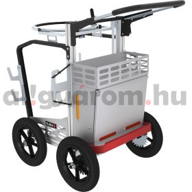   Picobello City hulladékgyűjtő kocsi, mozgatható szemeteszsáktartóval