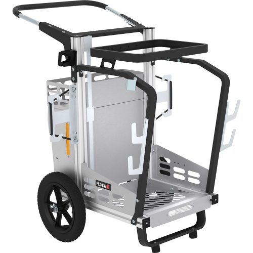 Picobello Compact hulladékgyűjtő kocsi, fix szemeteszsáktartóval