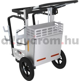   Picobello Compact hulladékgyűjtő kocsi, fix szemeteszsáktartóval