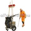 Picobello Mini Pro hulladékgyűjtő kocsi, fix szemeteszsáktartó, eszközökkel együtt