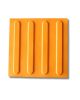  Taktilis útburkolati vezető elem vakok és gyengénlátók részére, sárga PVC-ből, 300x300x0,7 mm-es lap. M01 csík 